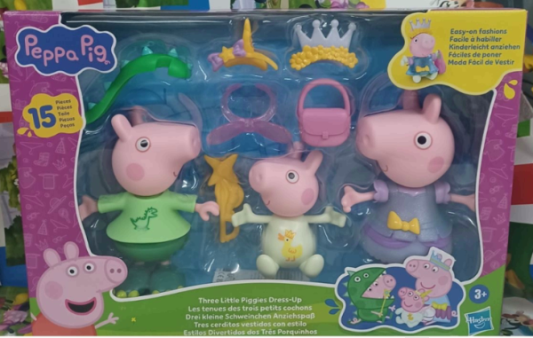 PEPPA PIG PEP THREE LITTLE PIGGIES DRESS UP (KINA)