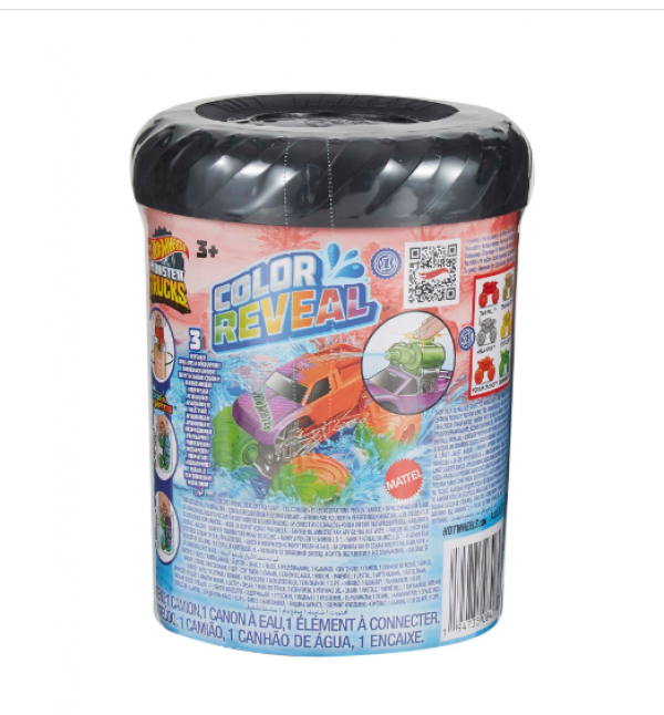 HW OXHMATA MONSTER TRUCKS COLOR REVEAL