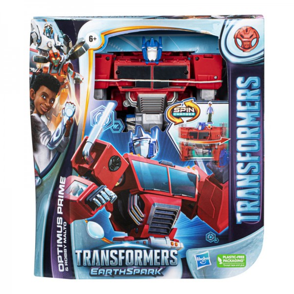 TRANSF.EARTHSPARK SPINCHANNGER OPTIMUS 