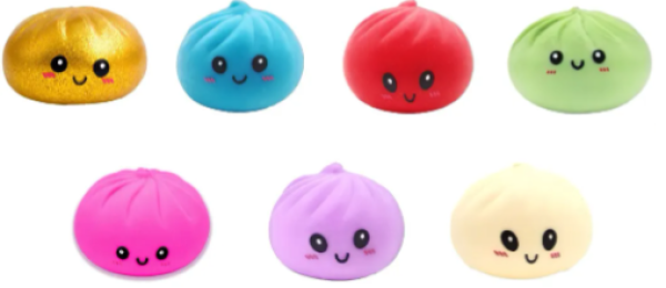 MINI SQUISHY DUMPLINGS-ΣΤΑΝΤ 24τεμ.