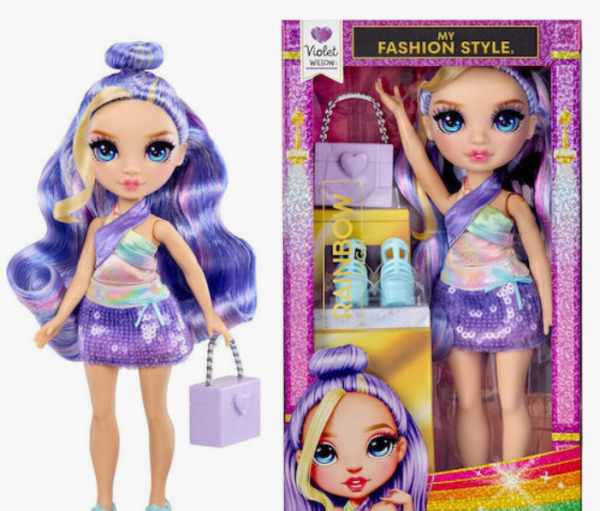 RAINBOW HIGH MY FASHION ΚΟΥΚΛΑ ΜΟΔΑΣ-VIOLET (KINA)
