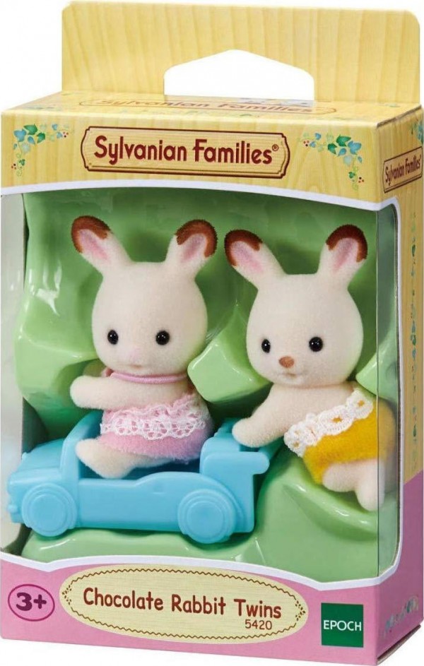 SYLVANIAN FAMILIES ΣΟΚΟΛΑΤΕΝΙΑ ΚΟΥΝΕΛΙΑ ΔΙΔΥΜΑΚΙΑ