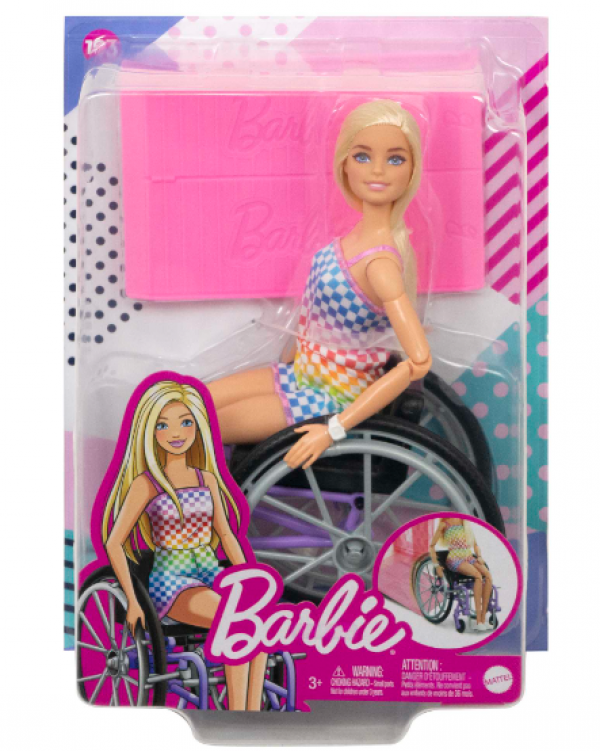 BARBIE FASHION.ME ΑΝΑΠΗΡIKO ΑΜΑΞIΔΙΟ-BLONDE