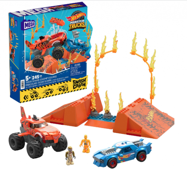 M.BLOKS MEGA HW SMASH N CRASH TIGER SHARK