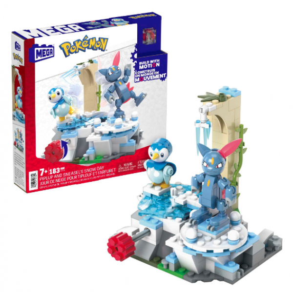 M.BLOKS MEGA POKEMON-PIPLUP & SNEASEL ΣΤΟ ΧΙΟΝΙ