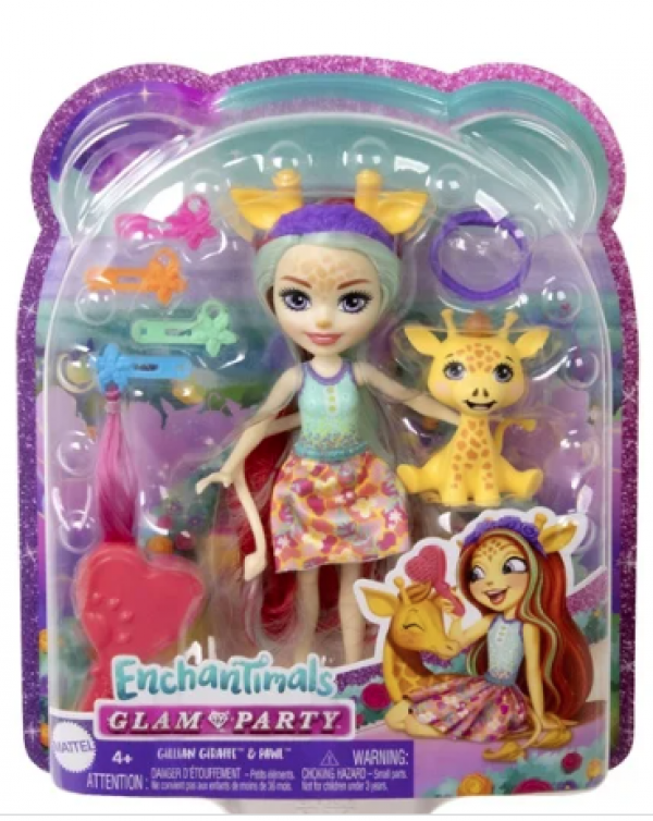 ENCHANTIMALS GLAM PARTY - ΚΑΜΗΛΟΠΑΡΔΑΛΗ