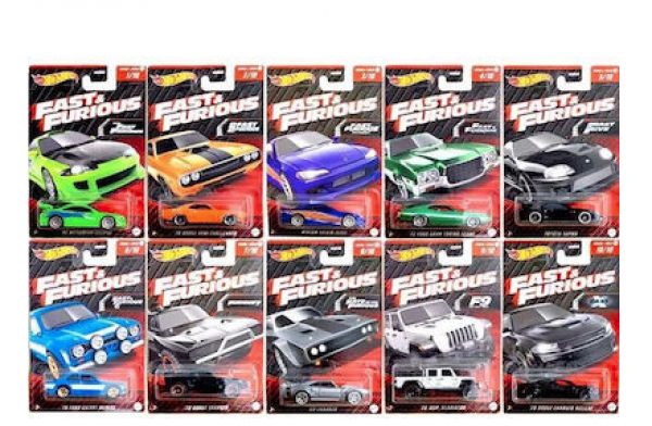 HOT WHEELS AYT/KIA-ΤΑΙΝΙΕΣ-FAST &FURIOUS