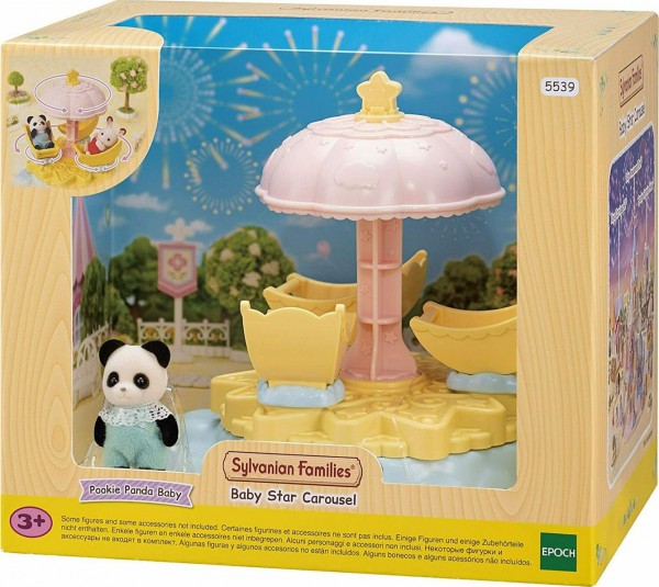 SYLVANIAN FAMILIES ΚΑΡΟΥΖΕΛ ΣΕ ΣΧΗΜΑ ΑΣΤΕΡΙΟΥ ΓΙΑ ΜΩΡΑ