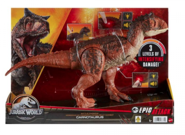JURASSIC WORLD EPIC ATTACK CARNOTAURUS
