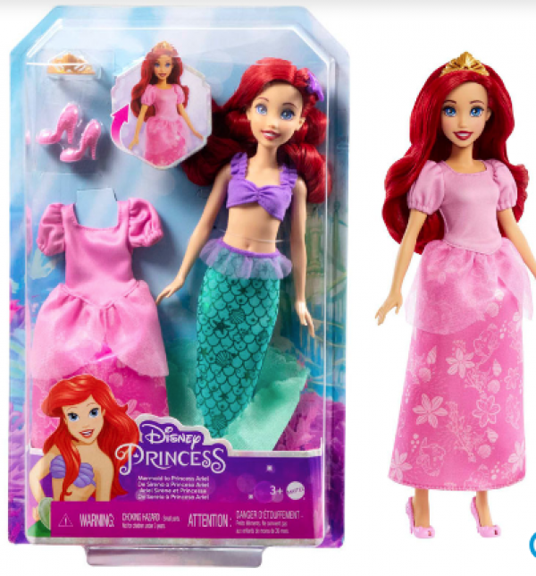 DISNEY PRINCESS-ΑΡΙΕΛ ΠΟΥ ΜΕΤΑΜΟΡΦΩΝΕΤΑΙ