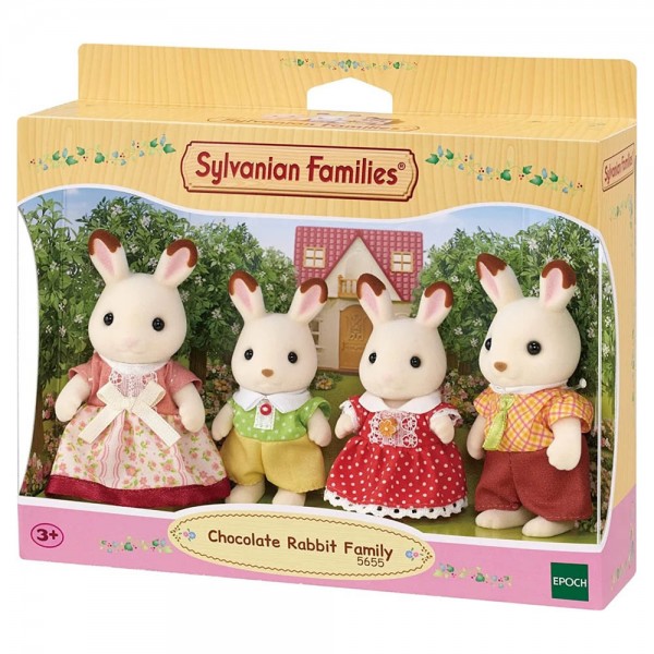 SYLVANIAN FAMILIES ΟΙΚΟΓΕΝΕΙΑ ΣΟΚΟΛΑΤΕΝΙΑ  ΚΟΥΝΕΛΑΚΙΑ
