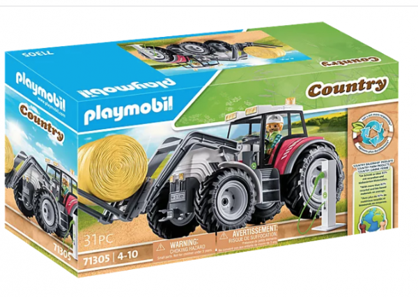 PLAYMOBIL-ΗΛΕΚΤΡΙΚΟ ΤΡΑΚΤΕΡ 