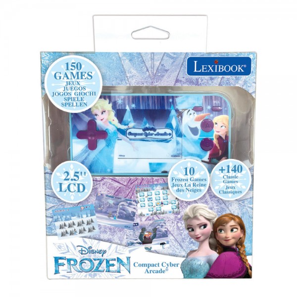 LEXIBOOK CONSOLE COMP CYBER ARCADE FROZEN 150ΠΑΙΧΝ.