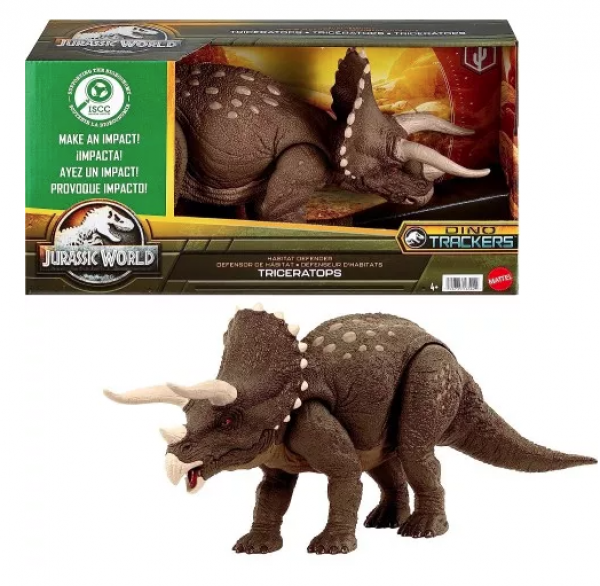 JUR.WORLD TRICERATOPS ΑΠΟ ΑΝΑΚ/ΝΟ ΠΛΑΣΤΙΚΟ