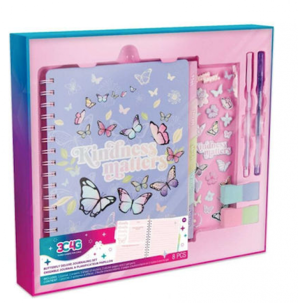 BUTTERFLY DELUXE JOURNALING SET (KINA)
