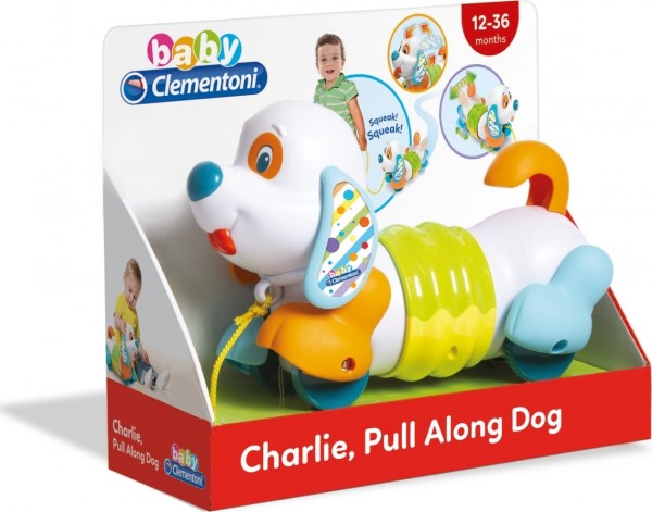 ΣΚΥΛΑΚΙ PULL ALONG ΤΣΑΡΛΙ-ΒΡΕΦΙΚΟ ΠΑΙΧΝΙΔΙ