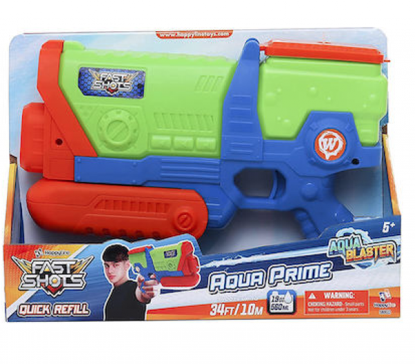 FAST SHOTS WATER BLASTER AQUA PRIME UP TO 10M WITH TANK 560ML (KINA)