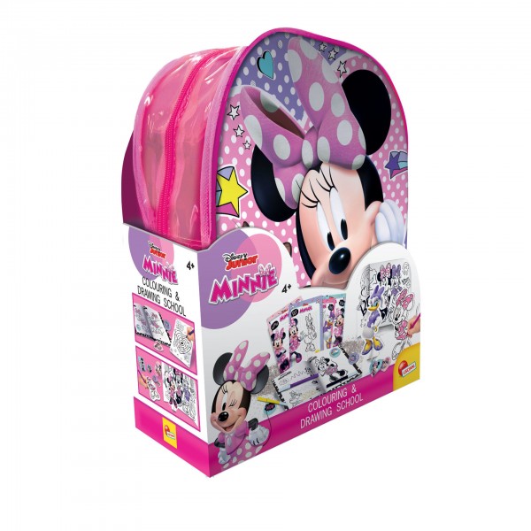 MINNIE BACKPACK COLOURING AND DRAWING