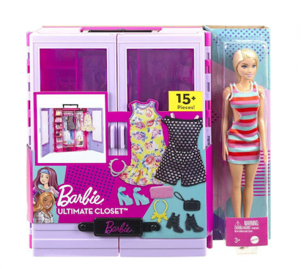 BARBIE ΝΤΟΥΛΑΠΑ ΜΕ ΚΟΥΚΛΑ