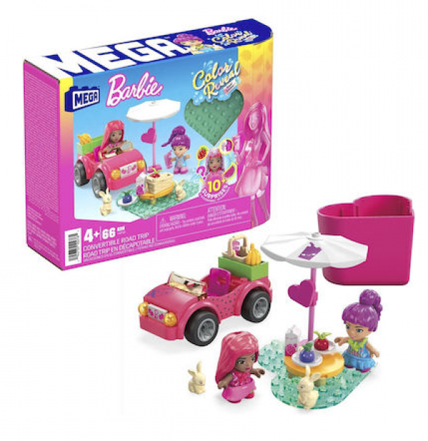 M.BLOKS MEGA BARBIE CLR RVL-ΒΟΛΤΑ ME TO ΑΥΤ/ΤΟ