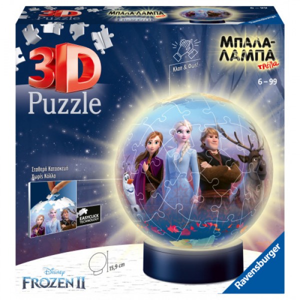 ΜΠΑΛΑΛΑΜΠΑ FROZEN 2,ΠΑΖΛ 3D-72τεμ. 
