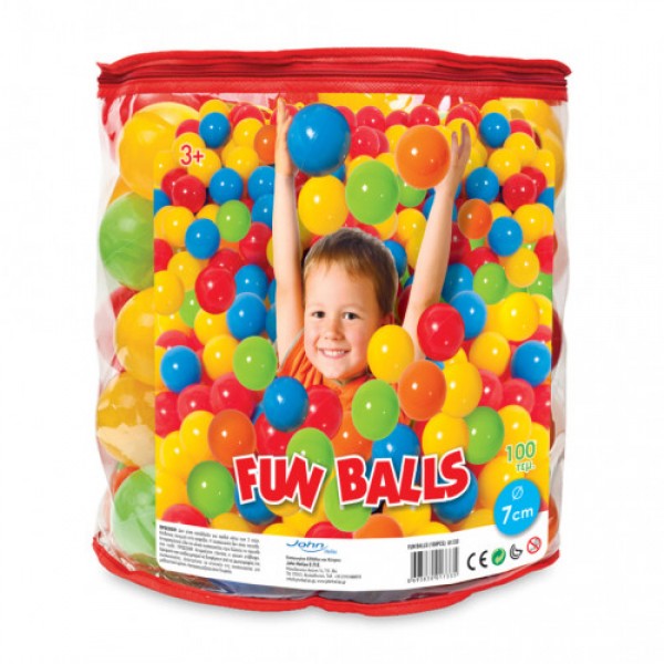 Μπαλάκια 7cm σε τσαντάκι 100 τεμ. 