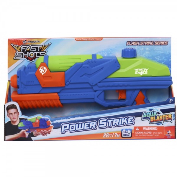 FAST SHOTS WATER BLASTER POWER STRIKE UP TO 7M WITH TANK 300ML