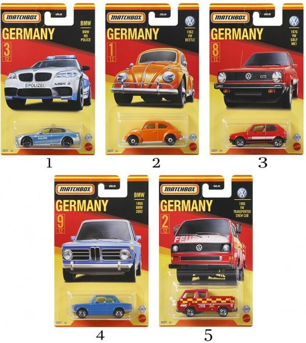 MATCHBOX ΑΥΤ/ΚΙΑ-ΓΕΡΜΑΝΙΚΑ ΜΟΝΤΕΛΑ