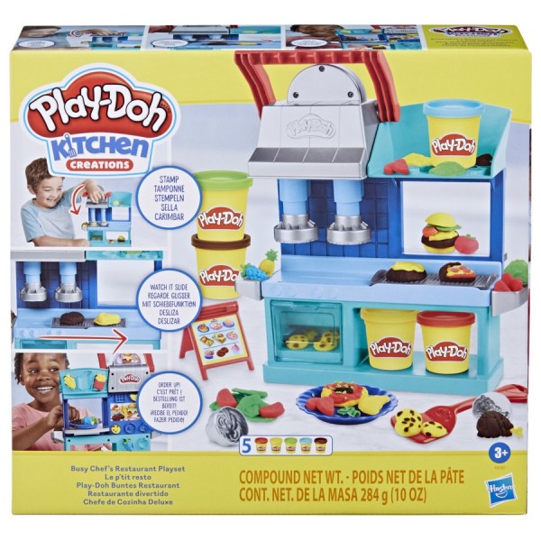 PLAY-DOH BUSY CHEFS RESTAURANT PLAYSET