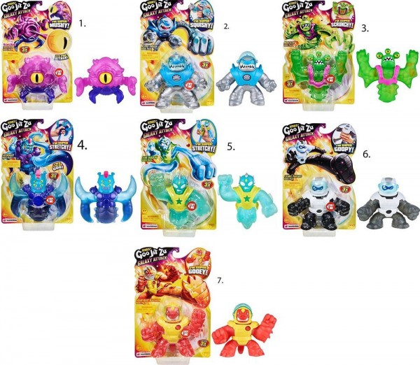 GOO JIT ZU GALAXY ATTACK SINGLE PACK-7σχ.