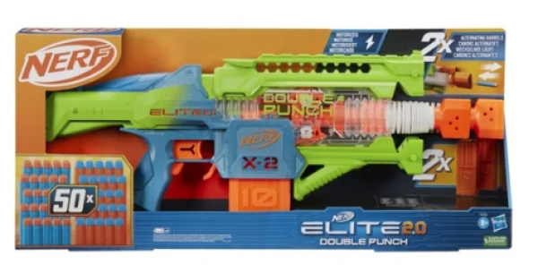 NERF ELITE 2.0 DOUBLE PUNCH   (KINA)