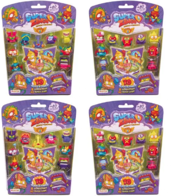 SUPERZINGS ΣΕΙΡΑ 5 BLISTER 9+1 ΦΙΓΟΥΡΕΣ (ΚΙΝΑ)