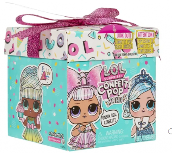 L.O.L.SURPRISE CONFETTI POP BIRTHDAY ΚΟΥΚΛΑ (PDQ)