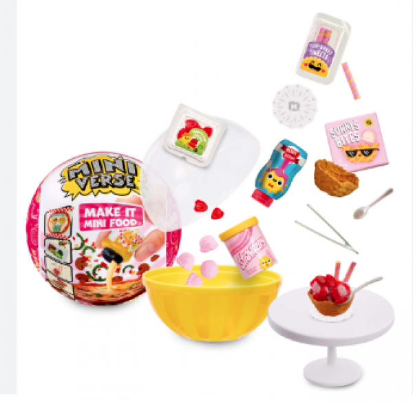 MINIVERSE FOOD - ΜΑΚΕ ΙΤ ΜΙΝΙ DINER ΣΕΙΡΑ 2 ASST.