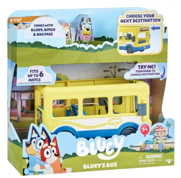 BLUEY ΛΕΩΦΟΡΕΙΟ ΤΗΣ ΠΕΡΙΠΕΤΕΙΑΣ ΜΕ 2 ΦΙΓ.(ΚΙΝΑ)