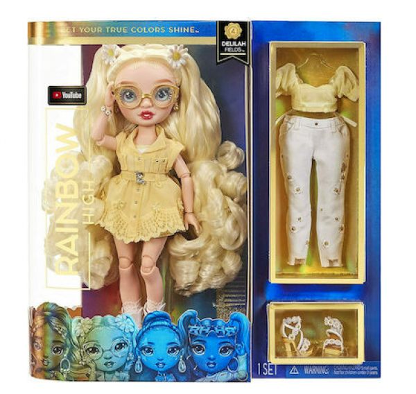 RAINBOW HIGH ΚΟΥΚΛΑ-DELILAH FIELDS (BUTTERCUP)