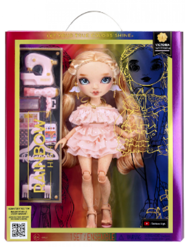 RAINBOW HIGH ΚΟΥΚΛΑ - VICTORIA WHITMAN (LIGHT PINK)