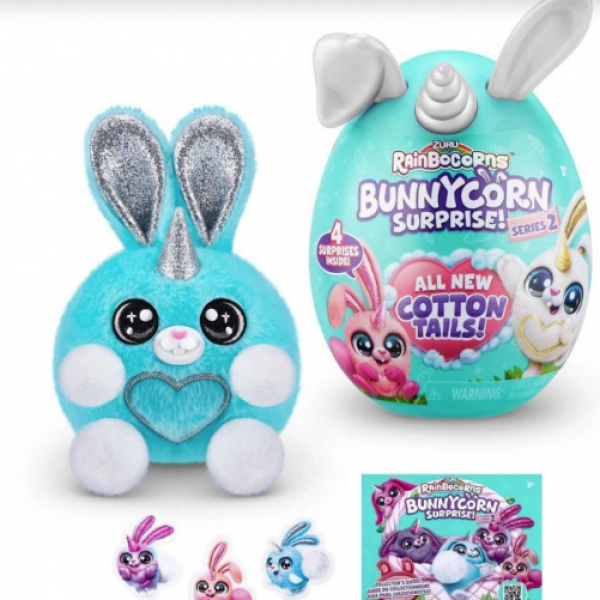 ΑΥΓΟ RAINBOCORNS BUNNYCORN SERIES 2 (6 σχεδια) (ΚΙΝΑ)