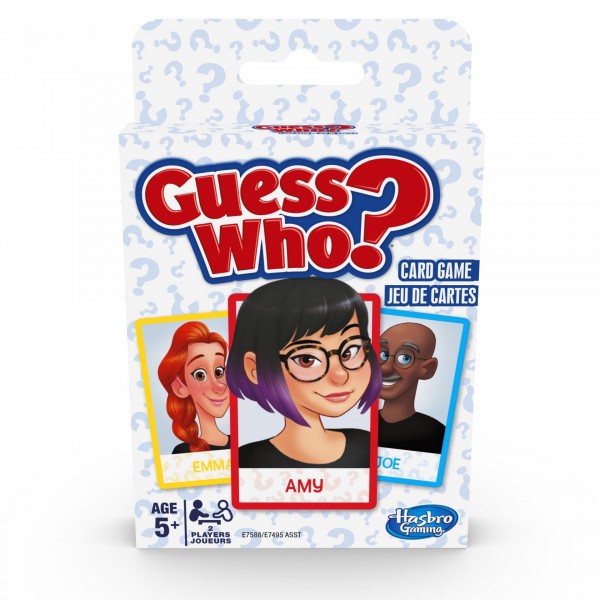 CLASSIC CARD GAME  GUESS WHO-ΜΑΝΤ.ΠΟΙΟΣ