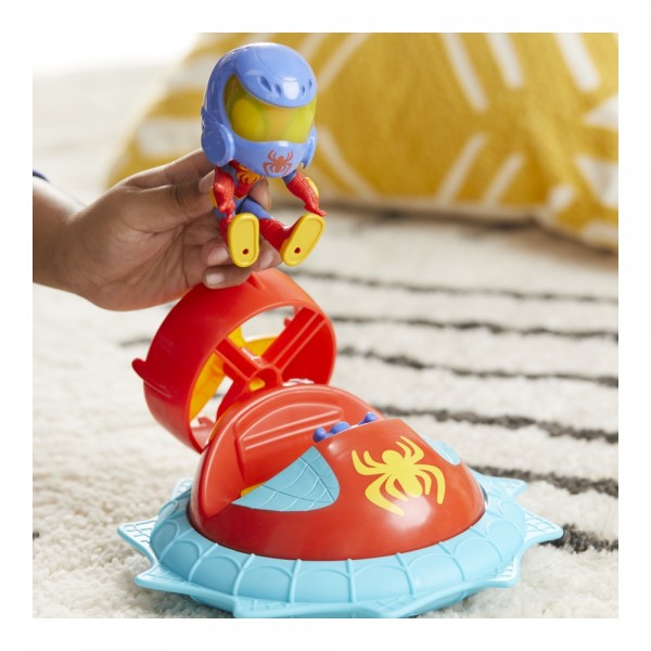 SPIDEY AND FRIENDS WEBSPINNER VEH AST.