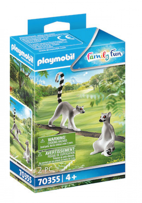 PLAYMOBIL- ΔΥΟ ΛΕΜΟΥΡΙΟΥΣ