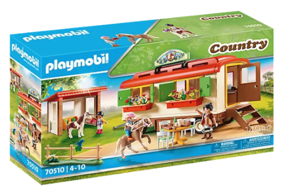 PLAYM-ΚΑΤΑΣΚΗΝΩΣΗ ΜΕ ΤΡΟΧΟΣΠΙΤΟ & ΠΟΝΥ