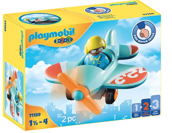 PLAYMOBIL - ΠΙΛΟΤΟΣ ΜΕ ΑΕΡΟΠΛΑΝΑΚΙ 