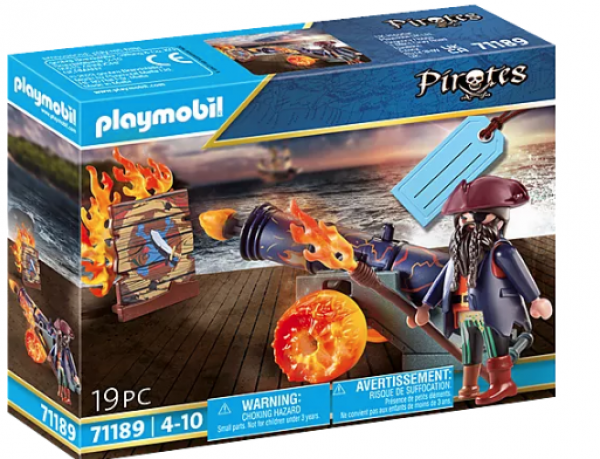 PLAYMOBIL- GIFT SET ΠΕΙΡΑΤΗΣ ΜΕ ΚΑΝΟΝ