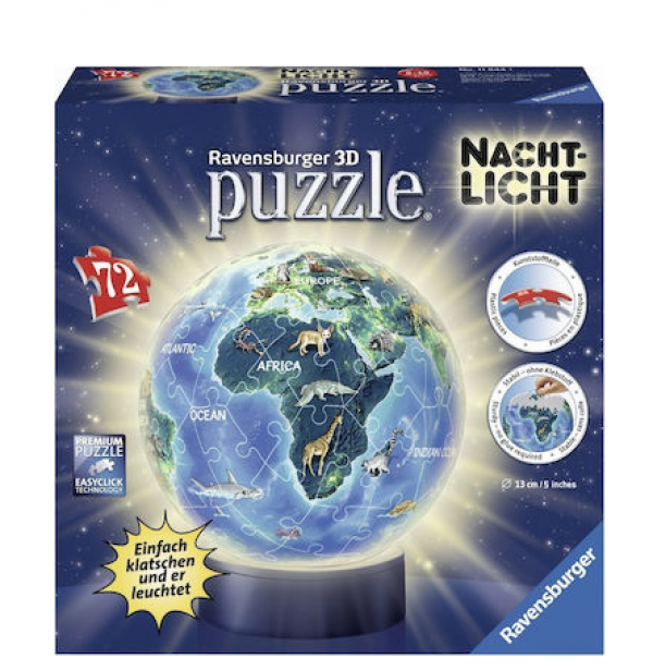 ΜΠΑΛΑΛΑΜΠΑ ΤΡΕΛΑ ΥΔΡΟΓΕΙΟΣ,ΠΑΖΛ 3D-72τεμ.