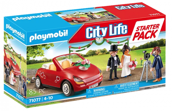 PLAYMOBIL-STARTER PACK ΓΑΜΗΛΙΑ ΤΕΛΕΤΗ