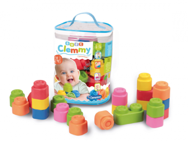 CLEMMY 24 τεμ.ΣΕ ΣΑΚΟΥΛΑ,μαλακα τουβλακια