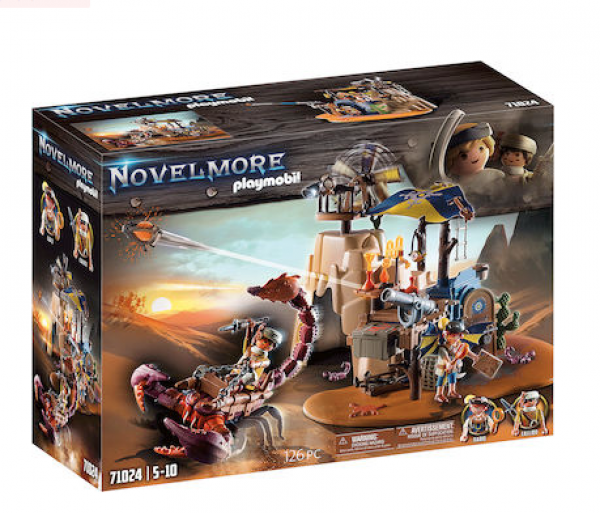 PLAYMOBIL-SALAHARI SANDS ΜΥΣΤ.ΒΑΣΗ/ΓΙΓΑΝΤΙΟ ΣΚΟΠΡΙ 