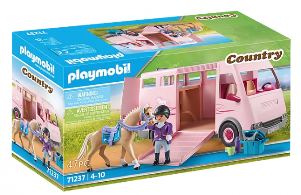 PLAYMOBIL- ΟΧΗΜΑ ΜΕΤΑΦΟΡΑΣ ΑΛΟΓΩΝ 