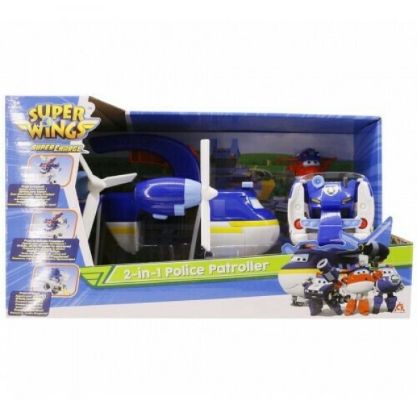S.WINGS  PLAYSET 2 ΣΕ1 ΑΣΤΥΝΟΜΙΚΟ ΟΧΗΜΑ 